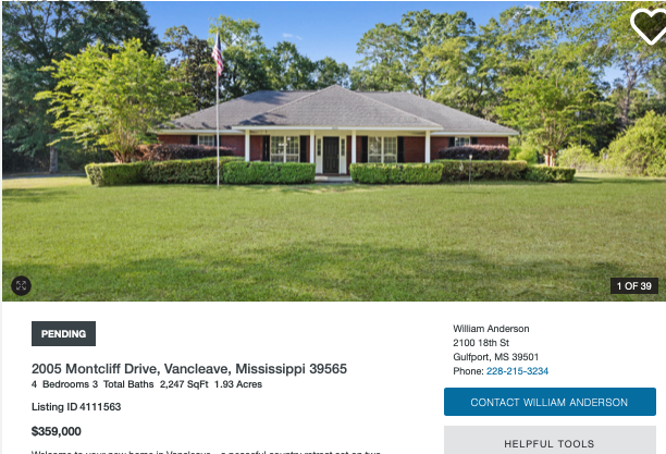 vancleve house with acreage